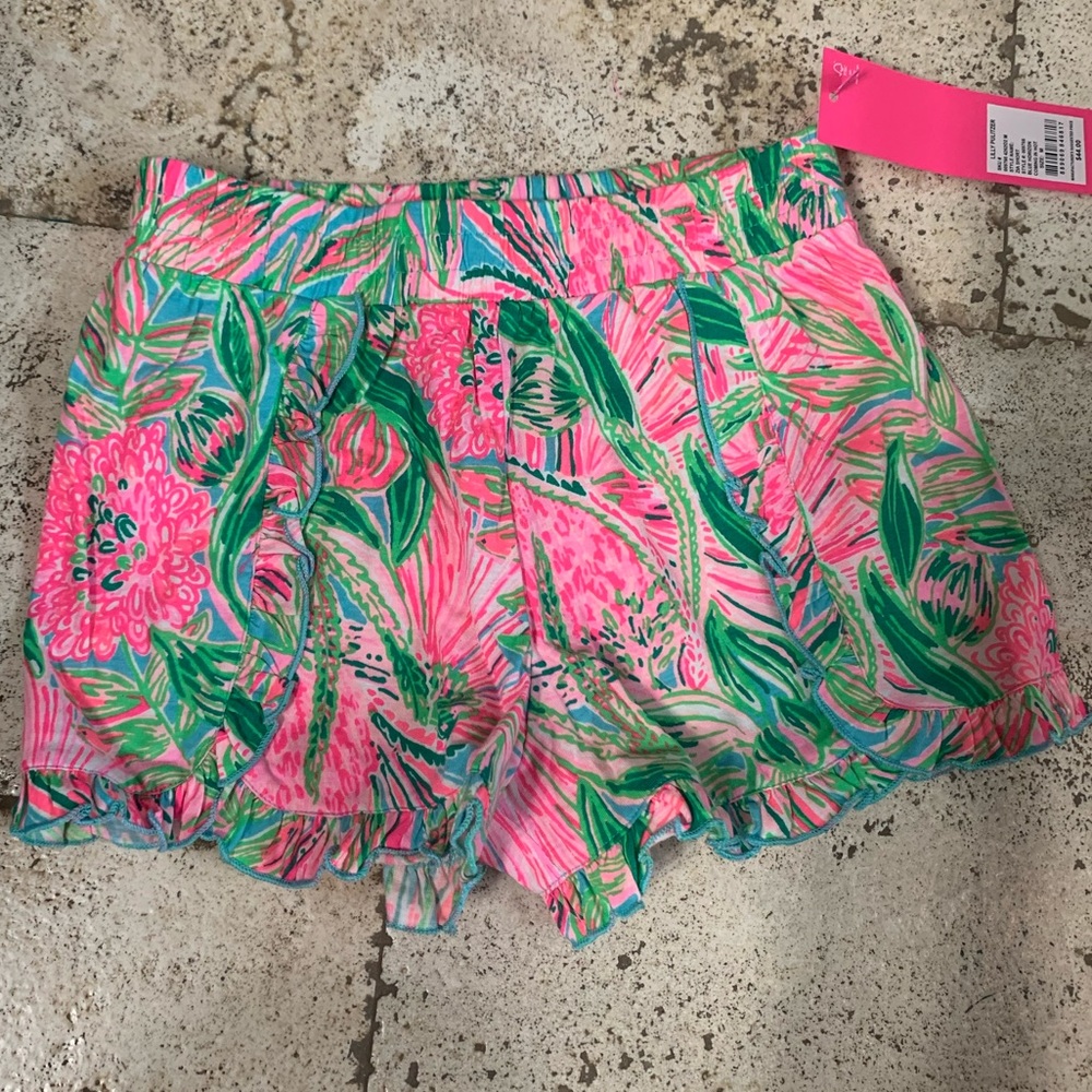 Lilly Pulitzer Girls Zia Shorts - Picture 4 of 8